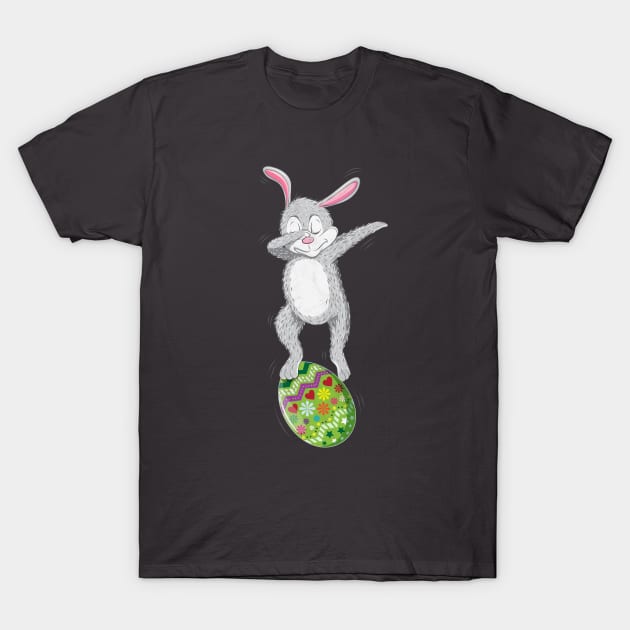 Dabbing Easter Bunny T-Shirt by diardo